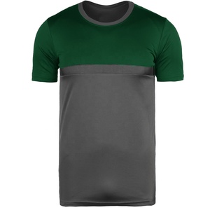 Camiseta de edredón alto gráfico personalizado para hombre 10% algodón 90% poliéster ropa exterior deportiva-OEM - Product Image 5