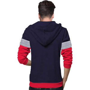 Haute qualité 100% coton polaire hommes fermeture éclair à capuche décontracté à manches longues hiver (printemps) porter-vente en gros - Product Image 5