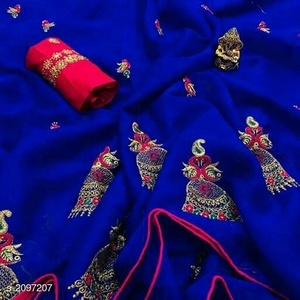 Saree bên mặc trang phục đám cưới - Product Image 4
