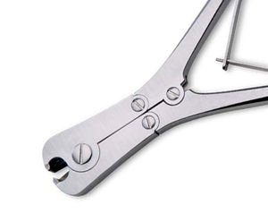 เครื่องมือผ่าตัดกระดูกและข้อ,เครื่องตัดลวดทังสเตนคาร์ไบด์ที่ตัดลวดด้านหน้าและด้านข้าง18ซม. สแตนเลส CE - Product Image 3