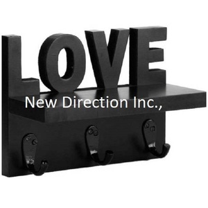 Venta caliente baño o cocina decoración de pared doble colgante de pared ganchos para ropa montado en la pared linterna bolsa gancho colgante - Product Image 1