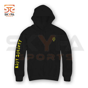 Pull graphique uni à la mode Offre Spéciale produits pour hommes matériau pur coton/polyester graphique personnalisé - Product Image 1