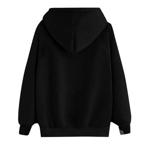 Women's Winter Thick Fleece Pullover <b>Hoodie</b> with Canvas Custom Sublimation & Applique Decoration - Product Image 6