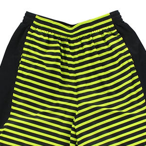 Pantalones cortos de baloncesto Retro con logotipo personalizado, malla de poliéster transpirable de alta calidad, Unisex, de talla grande, apliques de sublimación impresos - Product Image 3