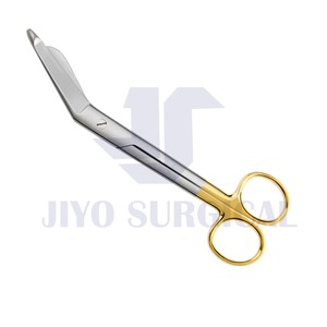 Ciseaux à bandage Lister en acier inoxydable de qualité supérieure Ciseaux utilitaires de premiers secours médicaux chirurgicaux de 7.5 pouces avec pointe émoussée - Product Image 2