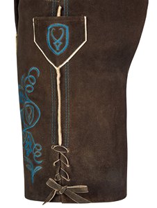 Lederhosen allemands tendance pour hommes, grande taille, en cuir de chèvre de qualité supérieure, style traditionnel vintage, écologique, tenue d'Oktoberfest personnalisée - Product Image 5