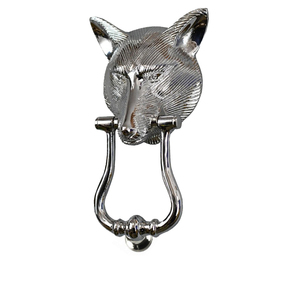 Llamador de puerta de zorro de latón, bronce, acabado antiguo, moderno, para decoración del hogar y hotel, personalizado - Product Image 3