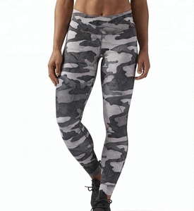 Pantalones de Yoga de cintura alta Pantalones de Yoga de bolsillo Control de barriga Entrenamiento Correr Leggings de yoga elásticos de 4 vías Ropa de gimnasio Medias largas - Product Image 1