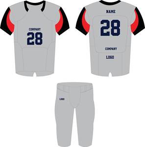 Uniformes de fútbol con impresión por sublimación de logotipo personalizado de alta calidad y conjuntos de fútbol americano ropa deportiva personalizada - Product Image 3