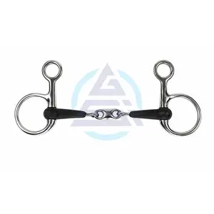 Custom Hanging Cheek Peanut Link Bit Mouthpiece Bits Manufacturer and Supplier Low Price Drop shipping