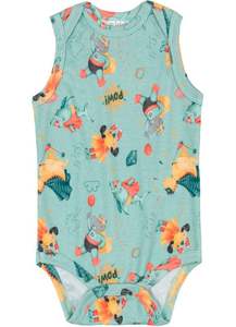 Pelele de algodón 100% de manga corta para bebé, Pelele de color liso para verano - Product Image 2