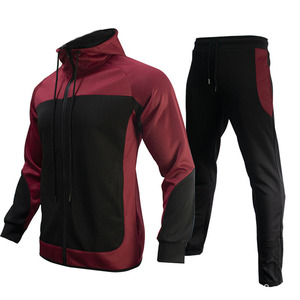Conjunto Deportivo de Invierno para Hombre con Logotipo Personalizado al por Mayor, Sudadera con Cremallera 100% Algodón, Ecológico, Transpirable, para Gimnasio - Product Image 4