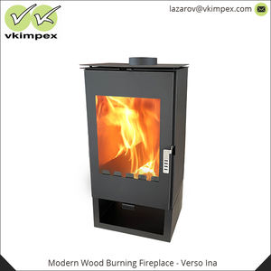Cheminée à bois au Design classique offrant une efficacité thermique efficace, brûleur automatique, 7.5 kw, livraison gratuite - Product Image 2