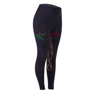 Women's <b>Nylon</b> Western Style Riding Leggings Full Sublimation Printing Horse Riding Equestrian Sports Wholesale Pant - Product Image 5