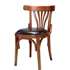 الجملة نوعية جيدة عبر كرسي بمسند ظهر الحديثة تكويم بيسترو خشب الصليب كرسي بمسند ظهر