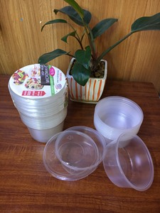 <b>Plastic</b> PP Microwavable Modern Food <b>Container</b> <b>Lid</b> 0-1L Capacity for Storage Takeout Use Injection Molded Transparent Design - Product Image 3