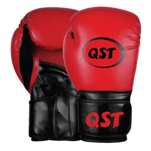 Guantes de combate de boxeo profesionales al por mayor diseño personalizado original de cuero PU con empuñaduras acepta logotipo personal OEM - Product Image 5