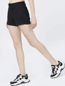 2025 personnalisé femmes sweat Shorts taille élastique doux français éponge été décontracté entraînement Shorts avec poches Slim Fit Yoga Shorts - Product Image 3