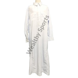 Vente en gros de haute qualité Thobe islamique marocain pour hommes nouveau design Abaya Kaftan Cafta Jalabiya grande taille pour l'hiver - Product Image 2