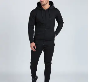 Fitted quality tracksuit sportswear men track suit custom for men Muscle fit tracksuit men's oem tracksuits fashion
