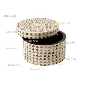 ชุดกล่องโรตีแบบฝังกระดูกทรงกลม3ชิ้นกล่องโรตี้สำหรับตกแต่งห้องครัว - Product Image 6