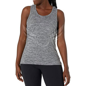 Venta caliente de las mujeres superior personalizado mujeres chaleco hecho de algodón deportes cuerpo tapa del tanque para venta - Product Image 4