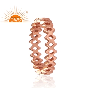 แหวนมงกุฎเงินสเตอร์ลิงทำด้วยมือเครื่องประดับเงินสำหรับผู้หญิงของขวัญสำหรับเธอ - Product Image 4