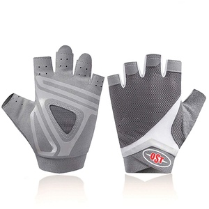 Gants d'entraînement de gymnastique professionnels unisexes sur mesure Powerlifting Gants de fitness en cuir véritable avec protection de la paume - Product Image 1