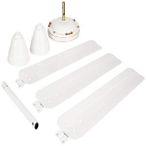 พัดลมเพดานมอเตอร์ไฟฟ้าคุณภาพสูง | REVE Swift DLX 120 0มม. 74วัตต์พัดลมเพดานโลหะสีขาวรับประกัน2ปี - Product Image 4