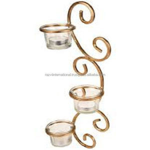 Intage et the etal, andlestick me ha hecho la ecoración y le ha hecho más antiguo, andlestick ececor iniature me ececor Wall sconce - Product Image 1