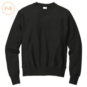 2020 à la mode personnalisé hommes sweat manches longues col rond avec doublure 100% coton FME hommes sweats - Product Image 3