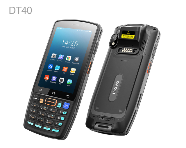 For DT40 Handheld Enterprise Mobile Computer Rugged Data Terminal Android Barcode Scanner Octa Core IP67 Sealed GPS Dual SIM