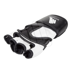 Guantes de Piel para MMA y Muay Thai con Estampado Personalizado - Guantes de Entrenamiento de Artes Marciales de Alta Calidad - Product Image 2