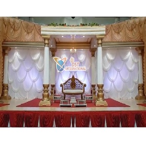 Mandap bengalí decoración para boda india de moda y bajo presupuesto boda india Mandaps Malawi boda Mandap y decoración EE. UU. - Product Image 1