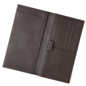 Organisateur de portefeuille en cuir avec porte-cartes de crédit - Product Image 1