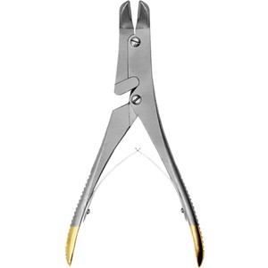 คีมตัดและดัดลวดสแตนเลส 23 ซม. ทังสเตนคาร์ไบด์ เครื่องมือผ่าตัดกระดูกและข้อ ใช้ซ้ำได้ - Product Image 6