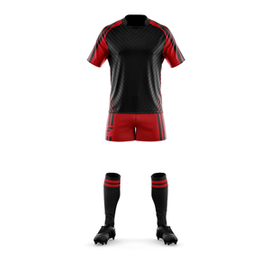 Camiseta de manga corta con diseño personalizado, Jersey de Rugby con estampado a rayas - Product Image 3