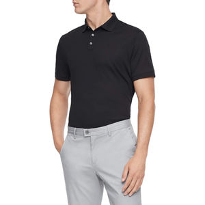 OEM โลโก้ที่กำหนดเองของเหลวสัมผัสผู้ชายเสื้อโปโลผ้าฝ้าย100% น้ำหนักเบาแขนสั้นสำหรับชาย - Product Image 1