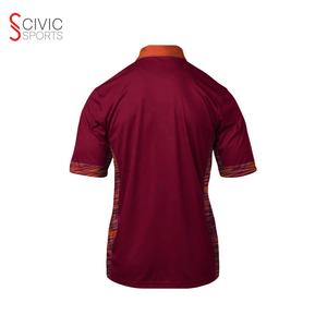 Polo de poliéster para hombre al por mayor, camisa de trabajo con estampado de talla grande transpirable e informal para jóvenes - Product Image 2