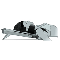 Appareil de traction cervicale portable EVERTRAC CT-800 pour la maison, soulagement de la douleur au cou et thérapie physique