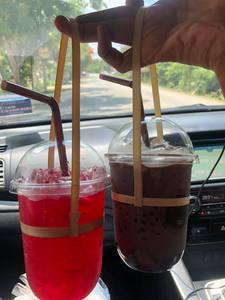 Portavasos de bambú desechable para llevar - Product Image 2