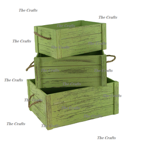 Cesta de almacenamiento de utensilios de cocina de último diseño con asas de cuerda Cesta de frutas y verduras de Calidad exclusiva en India - Product Image 6