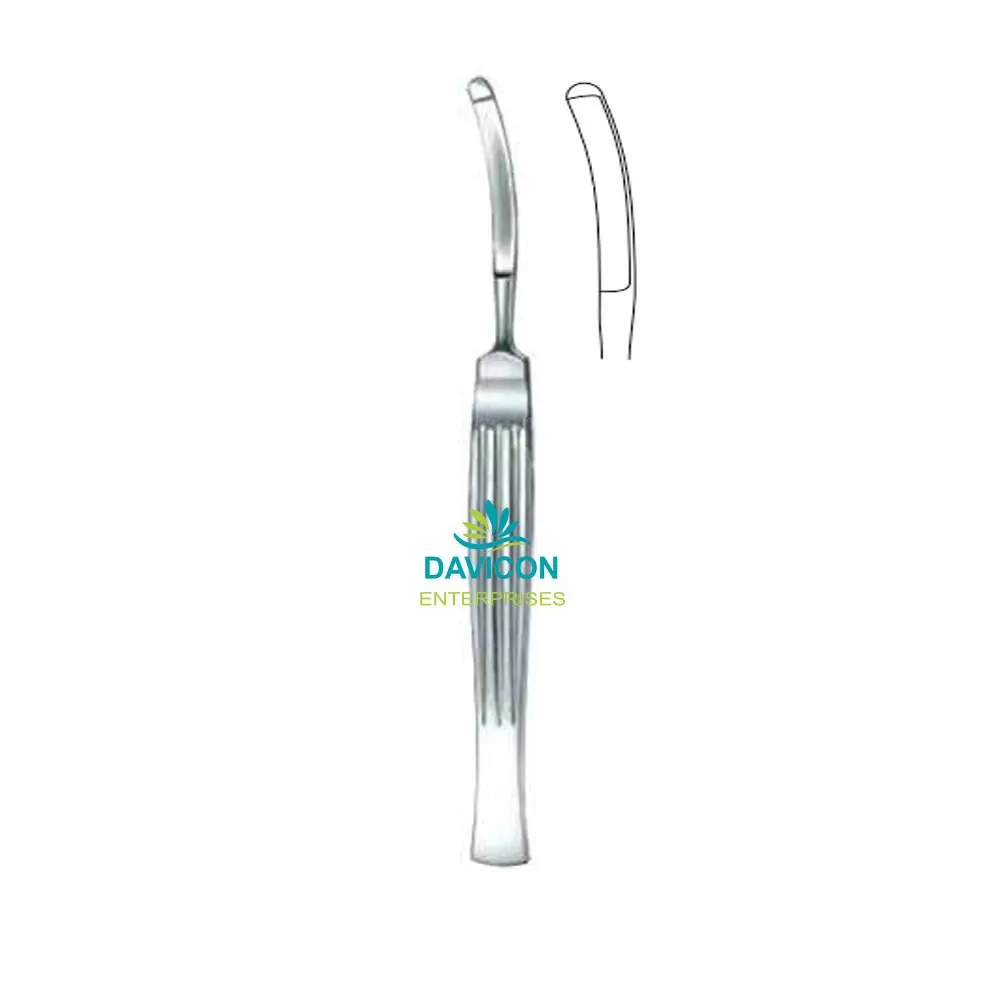 उच्च गुणवत्ता ईएनटी सर्जिकल स्टेनलेस स्टील बातचीत और पट चाकू, कुंडा चाकू 16 cm