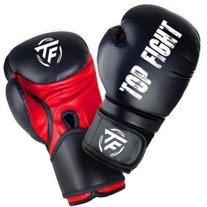 Guantes de boxeo ganadores profesionales de alta calidad, superventas, guantes de entrenamiento de boxeo de piel de vaca genuina personalizados - Product Image 2