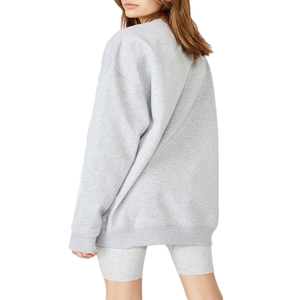 Sudadera OEM para Mujer, de Algodón, Manga Larga, Corta, con Capucha, Estilo Crop Top - Product Image 4