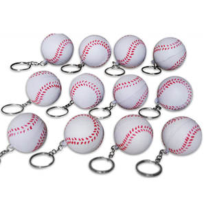 En vrac Vente Pas Cher Prix Sports De Balle Porte-clés/Mini Balle De Tennis Porte-clés pour La Promotion en Alliage De Zinc PU Articles Promotionnels PK 2 Couleur - Product Image 2