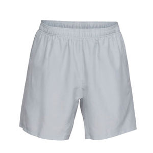 กางเกงขาสั้นสำหรับวิ่งของผู้ชายสีทึบผ้าแคนวาสระบายอากาศได้ผ้าแคนวาสแบบถักเอวยางยืดปรับแต่งโลโก้ได้พิมพ์ลายสำหรับกลางแจ้งลำลอง - Product Image 1