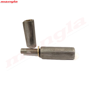 Polished Mild Steel Welded Round Industrial Hinges 360 Degree Lift-Off Pivot Door and Window Hinges for Hotels - Product Image 3
