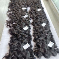 Lot de tissages de cheveux naturels vierges indiens bruts avec cuticules alignées, vente en gros, fournisseurs d'extensions de cheveux humains indiens de temple