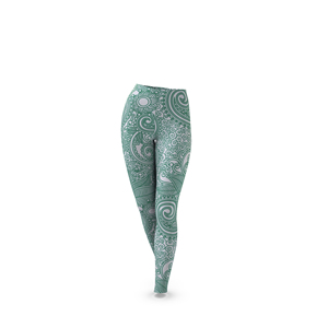 Mallas deportivas de alta calidad para mujer, pantalones de Yoga de cintura alta, para entrenamiento, realce de glúteos, Fitness, gimnasio, sublimación personalizada - Product Image 4